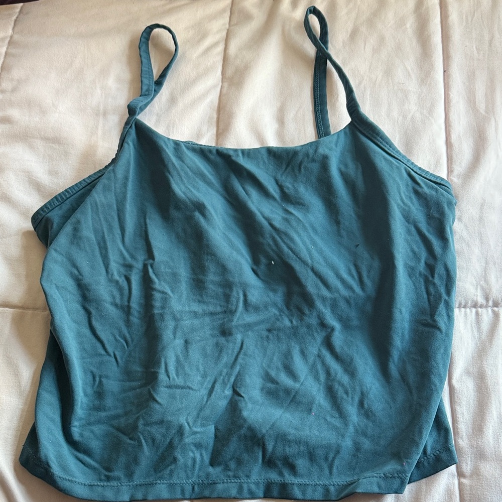 Women's Teal Spaghetti-Strap Camisole